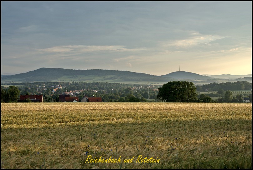 Rotstein und Löbauer Berg